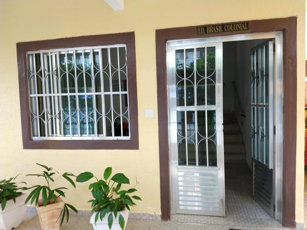 Apto Canto Do Forte - Praia Grande - Local Privilegiado - 100 Metros Da Praia - Internet Inclusa Екстериор снимка